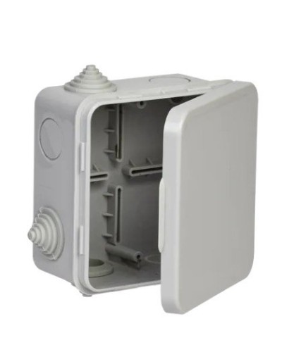 Коробка КМ 100х100х50 GENERICA (UKO31-100-100-050-K03-54G). Коробка распаячная для открытой проводки. GENERICA в Ангарске