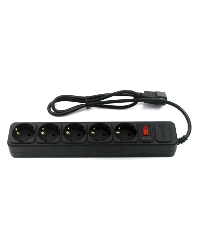 SP5B-110U. Сетевой фильтр 5 розеток, 1м, черный. 5bites в Ангарске