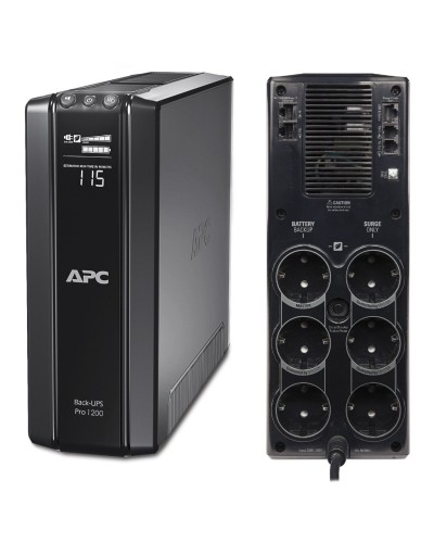 BR1200G-RS APC Back-UPS Pro 1200 ВА. Источник бесперебойного питания. APC в Ангарске