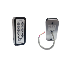 AT-CP210EM-W. Кодовая панель со встроенным считывателем. AccordTec