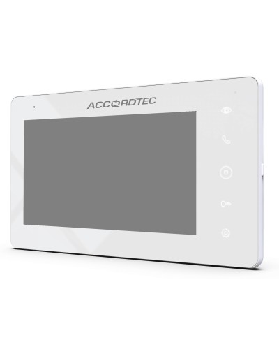 AT-VD710W WH. Монитор домофона цветной с функцией «свободные руки». AccordTec в Ангарске