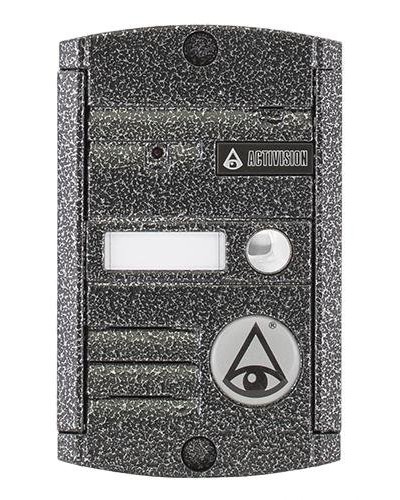 AVP-451 (PAL) (цвет серебро). Вызывная видеопанель цветная. Activision в Ангарске