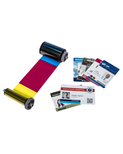 ASOL-YMCKO250. Лента полноцветная с черной панелью и оверлеем (YMCKO) с чистящим роликом. Advent SOLID в Ангарске