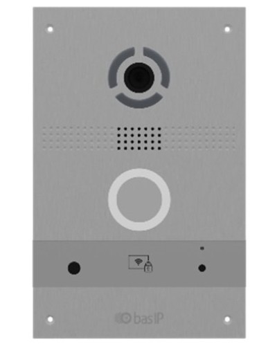 AV-08FB SILVER. Вызывная панель IP-домофона. BAS-IP в Ангарске