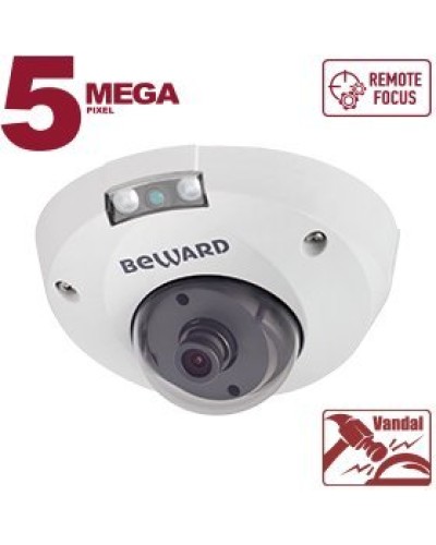 B5320DMR (16мм). Видеокамера IP купольная. Beward в Ангарске