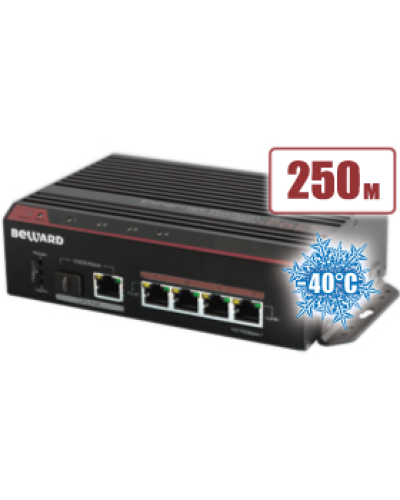 STP-411HP. Коммутатор 4-портовый. Beward в Ангарске