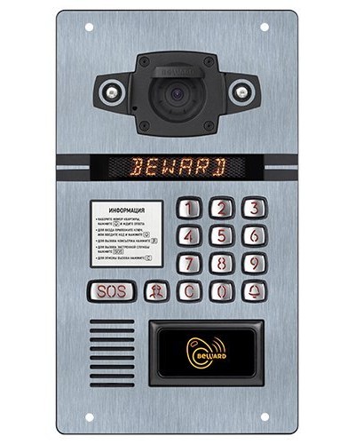 DKS15125 (2 мм 1,3 Мп). Вызывная панель подъездного IP-домофона. Beward в Ангарске