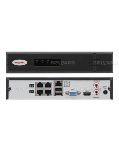 BK0104H2-P4. IP-видеорегистратор 4-канальный. Beward в Ангарске