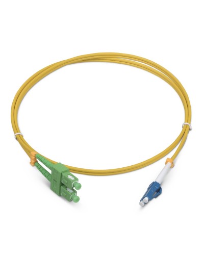 FOP(d)-9-SC/APC-LC/UPC-2m (8143c). Патч-корд оптический. CABEUS в Ангарске