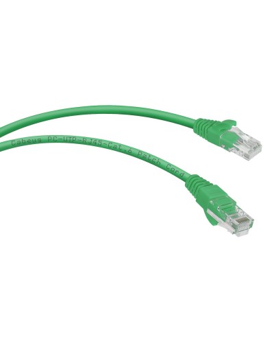 PC-UTP-RJ45-Cat.6-3m-GN (8687c), зелёный. Патч-корд медный. CABEUS в Ангарске