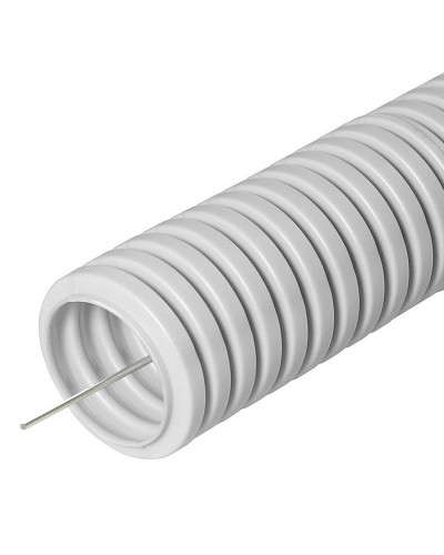 FCPL-25-PVC-050-1-GY (11229c): Труба гофрированная гибкая, лёгкая с протяжкой в Ангарске
