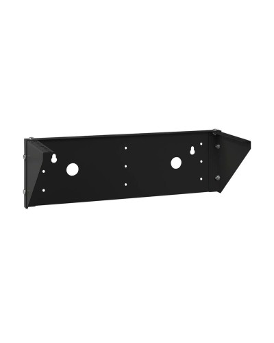 NC-3U-V-BK (12025c). Кронштейн настенный вертикальный 19 3U, цвет черный. CABEUS в Ангарске