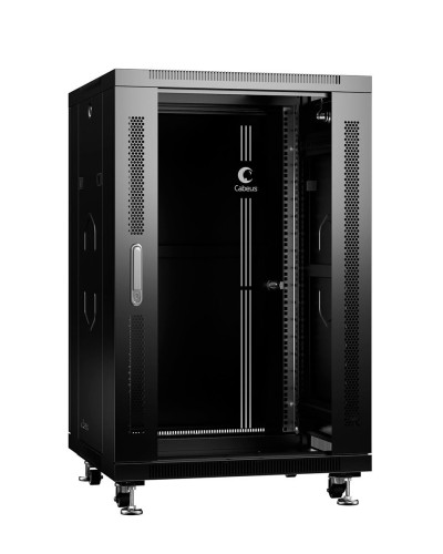 SH-05C-18U60/100-BK (8539c). Шкаф телекоммуникационный 19 напольный 18U. CABEUS в Ангарске