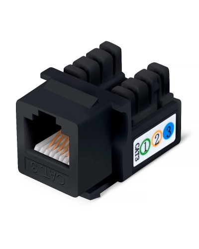 KJ-RJ12-90-BK (9481c): Вставка Keystone Jack в Ангарске