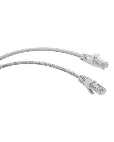 PC-FTP-RJ45-Cat.5e-0.5m-LSZH (8869c), серый. Патч-корд медный. CABEUS в Ангарске