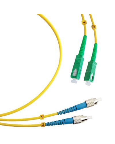 FOP(d)-9-SC/APC-FC/UPC-1,5m (8122c). Патч-корд оптический. CABEUS в Ангарске