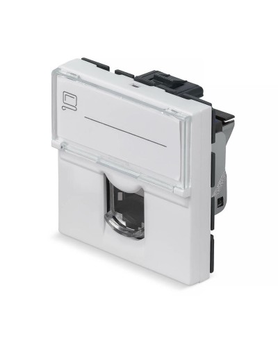 KJ-RJ45-Cat.6-SH-180T-FP-L-45 (11843c): Вставка Keystone Jack RJ-45 в Ангарске