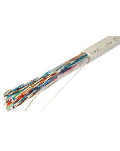 UTP-25P-Cat.5-IN-LSZH (10167c). Кабель «витая пара» (LAN) для структурированных систем связи. CABEUS в Ангарске
