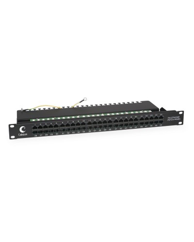 PL-50-TEL-Dual (7003c). Патч-панель 19. CABEUS в Ангарске