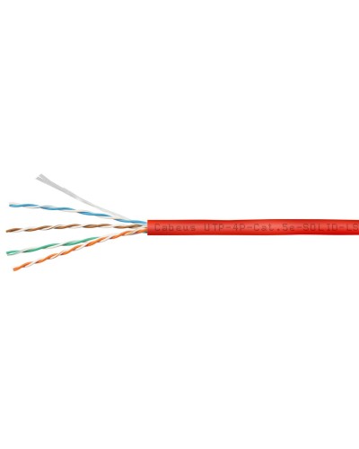 UTP-4P-Cat.5e-SOLID-LSZH-RD (9778c). Кабель «витая пара» (LAN) для структурированных систем связи. CABEUS в Ангарске