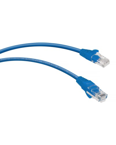 PC-UTP-RJ45-Cat.5e-0.3m-BL-LSZH (9527c), синий. Патч-корд медный. CABEUS в Ангарске