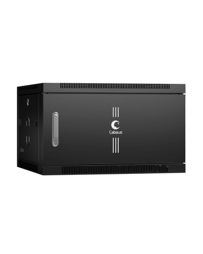 SH-05F-6U60/45m-BK (8599c). Шкаф телекоммуникационный 19 настенный 6U. CABEUS в Ангарске