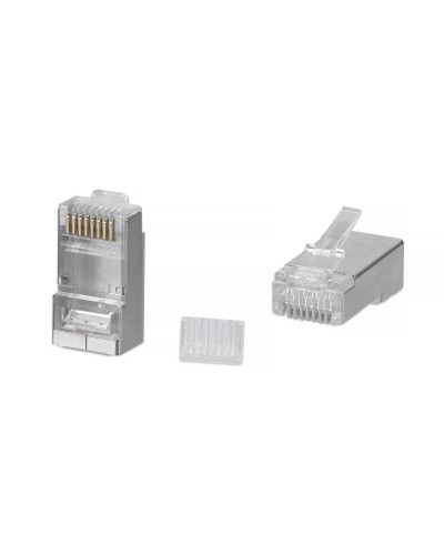 8P8C-SH-C6-TWP (100 шт) (7779c). Разъем RJ-45. CABEUS в Ангарске