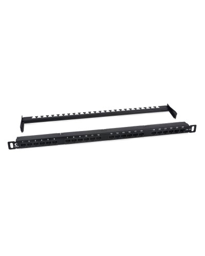 PLHD-24-Cat.6a-Dual-180-0,5U (9665c): Патч-панель 19" в Ангарске