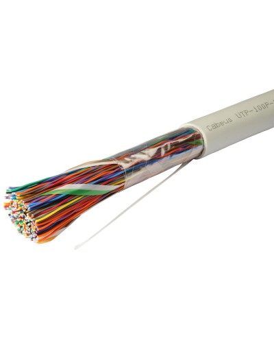 UTP-100P-Cat.3-IN (7284c). Кабель «витая пара» (LAN) для структурированных систем связи. CABEUS в Ангарске
