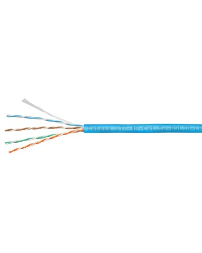 UTP-4P-Cat.5e-SOLID-LSZH-BL-100 (9777c-5). Кабель «витая пара» (LAN) для структурированных систем связи. CABEUS в Ангарске