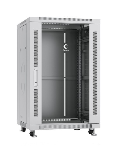 SH-05C-18U60/60 (7043c). Шкаф телекоммуникационный 19 напольный 18U. CABEUS в Ангарске