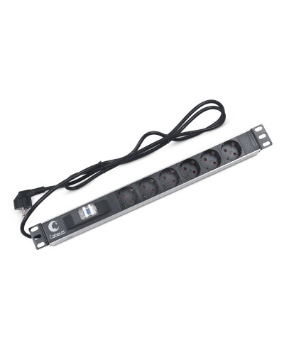 PDU-6P-B-2EU (7292c). Блок розеток 19. CABEUS в Ангарске