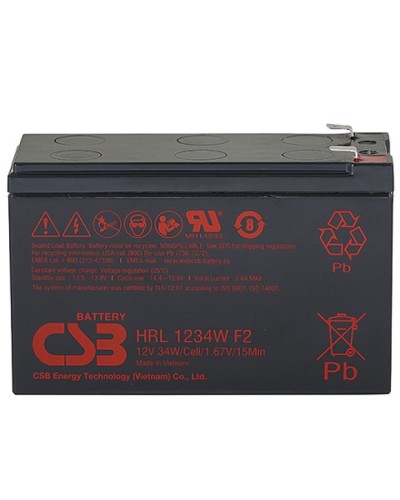 CSB HRL 1234W FR. Аккумулятор герметичный свинцово-кислотный. CSB в Ангарске