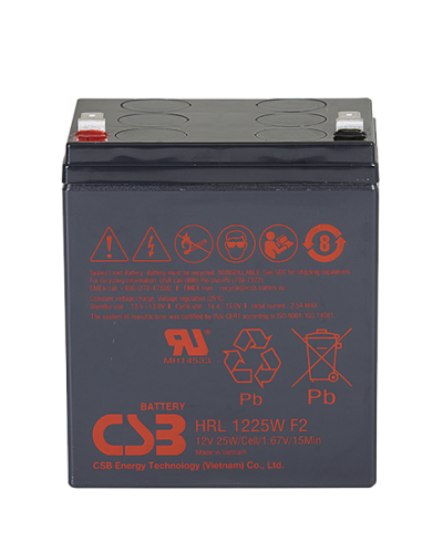 CSB HRL 1225W. Аккумулятор герметичный свинцово-кислотный. CSB в Ангарске
