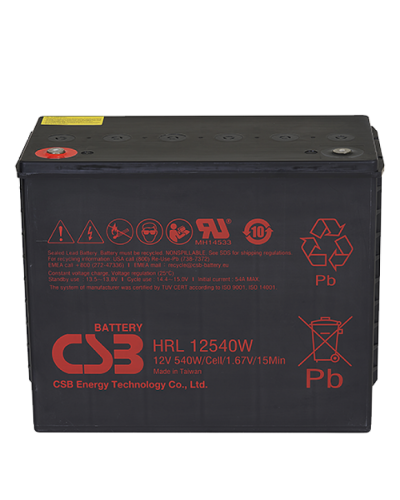 CSB HRL 12540W FR. Аккумулятор герметичный свинцово-кислотный. CSB в Ангарске