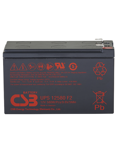 CSB UPS 12580. Аккумулятор герметичный свинцово-кислотный. CSB в Ангарске