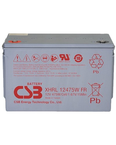 CSB XHRL 12475W FR. Аккумулятор герметичный свинцово-кислотный. CSB в Ангарске