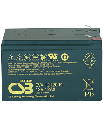 CSB EVX 12120. Аккумулятор герметичный свинцово-кислотный. CSB в Ангарске