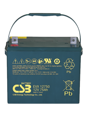 CSB EVX 12750. Аккумулятор герметичный свинцово-кислотный. CSB в Ангарске