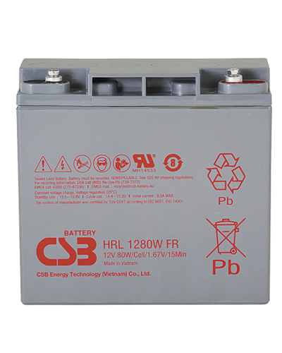 CSB HRL 1280W FR. Аккумулятор герметичный свинцово-кислотный. CSB в Ангарске