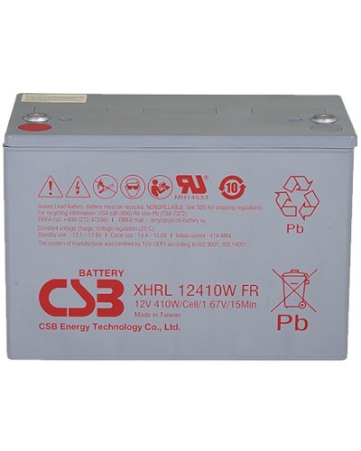 CSB XHRL 12410W FR. Аккумулятор герметичный свинцово-кислотный. CSB в Ангарске