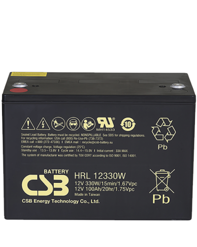 CSB HRL 12330W FR. Аккумулятор герметичный свинцово-кислотный. CSB в Ангарске