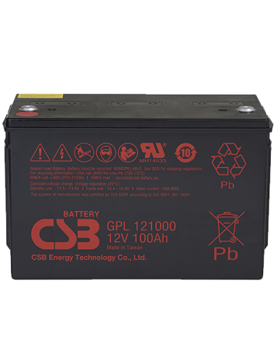 CSB GPL 121000. Аккумулятор герметичный свинцово-кислотный. CSB в Ангарске