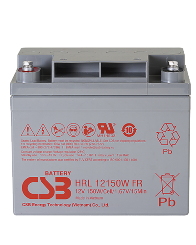 CSB HRL 12150W FR. Аккумулятор герметичный свинцово-кислотный. CSB в Ангарске