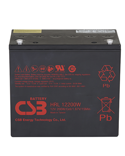 CSB HRL 12200W. Аккумулятор герметичный свинцово-кислотный. CSB в Ангарске