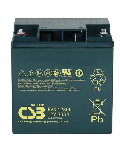 CSB EVX 12300. Аккумулятор герметичный свинцово-кислотный. CSB в Ангарске