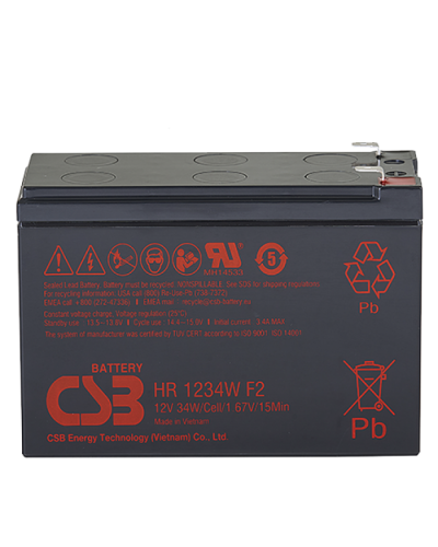CSB HR 1234W. Аккумулятор герметичный свинцово-кислотный. CSB в Ангарске
