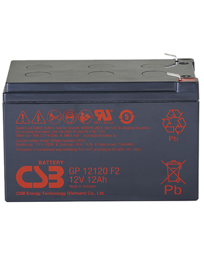 CSB GP 12120. Аккумулятор герметичный свинцово-кислотный. CSB в Ангарске