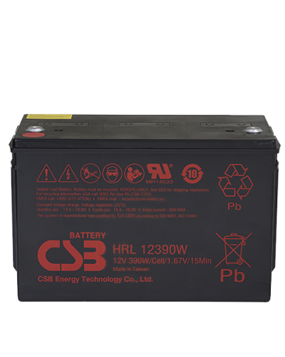 CSB HRL 12390W FR. Аккумулятор герметичный свинцово-кислотный. CSB в Ангарске