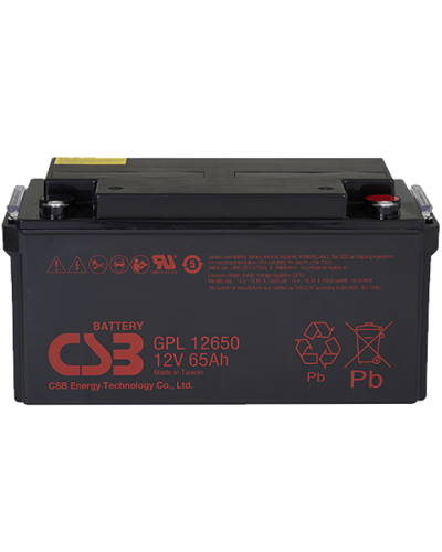 CSB GPL 12650. Аккумулятор герметичный свинцово-кислотный. CSB в Ангарске